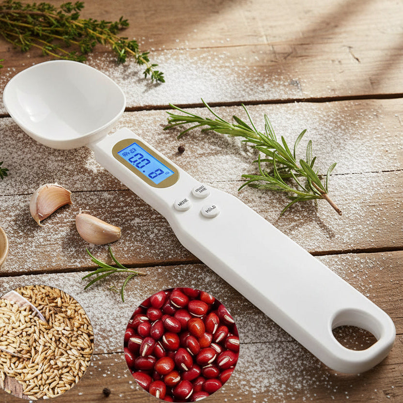 Cântar Lingură Digital – Măsurare Precisă pentru Ingrediente, Cafea și Condimente