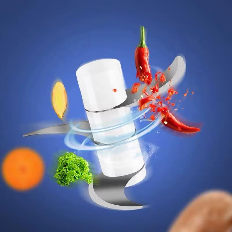 Tocător Electric Mini USB – Aparat de Tocat Legume, Usturoi și Fructe