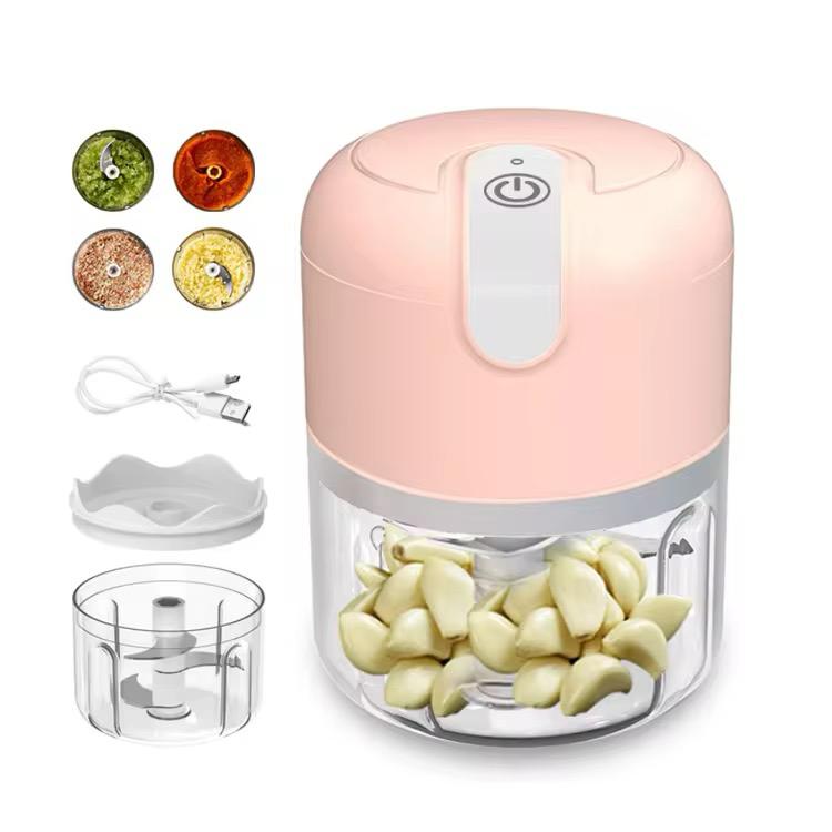 Tocător Electric Mini USB – Aparat de Tocat Legume, Usturoi și Fructe