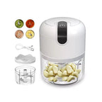 Tocător Electric Mini USB – Aparat de Tocat Legume, Usturoi și Fructe