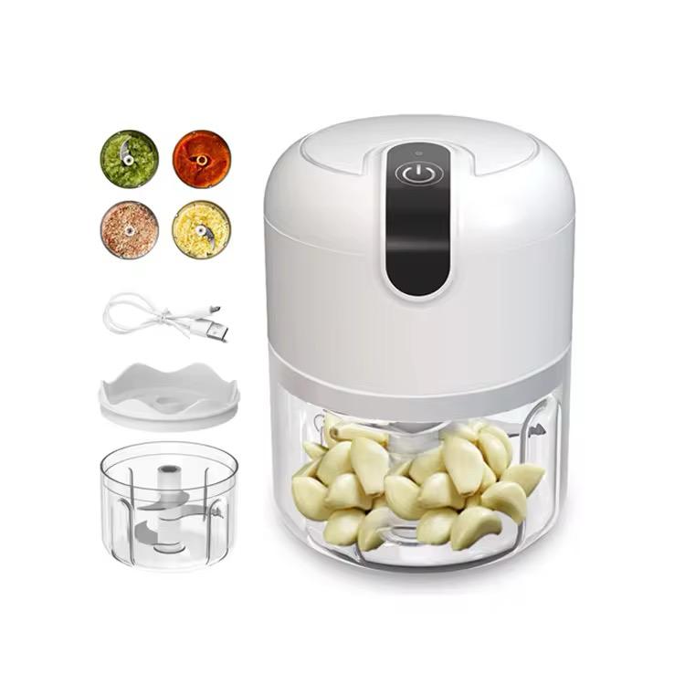 Tocător Electric Mini USB – Aparat de Tocat Legume, Usturoi și Fructe