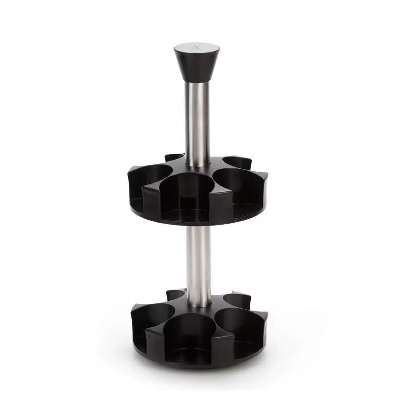 Set Organizator Condimente Rotativ – 12 Recipiente, Suport 360°