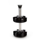 Set Organizator Condimente Rotativ – 12 Recipiente, Suport 360°