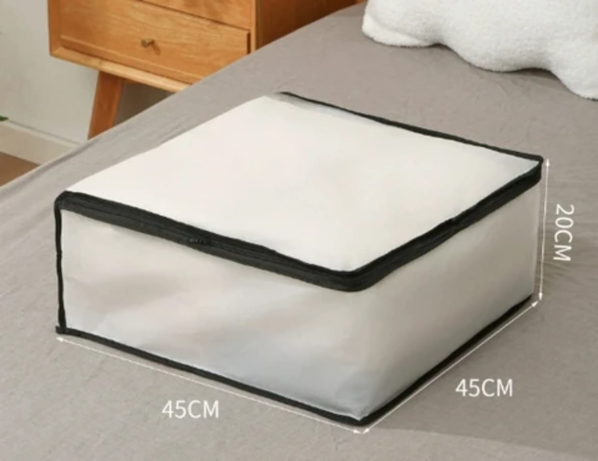 Organizator textil pentru depozitare – ideal pentru haine, pilote și lenjerii