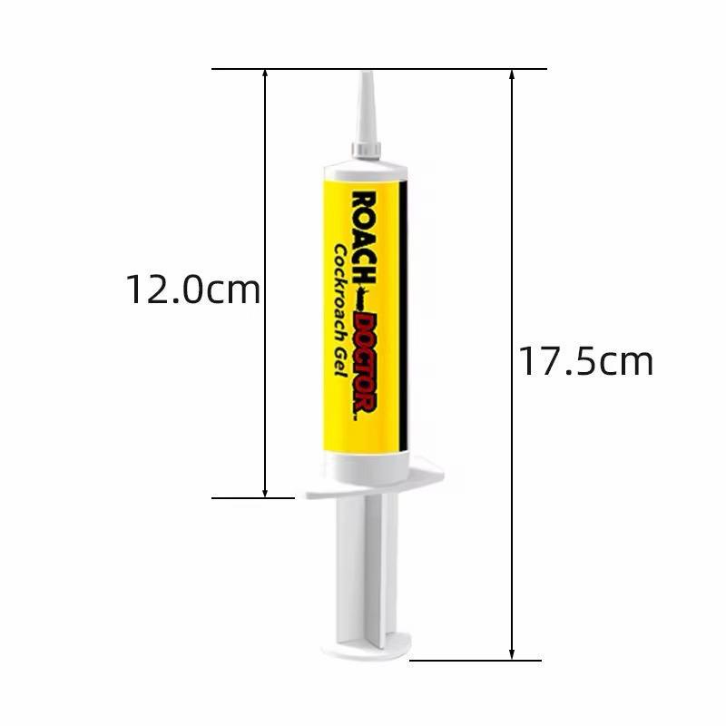 Gel anti gândaci Roach Doctor – seringă profesională, eliminare rapidă insecte- 3 BUC