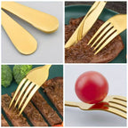 Set tacâmuri premium 24 piese cu suport