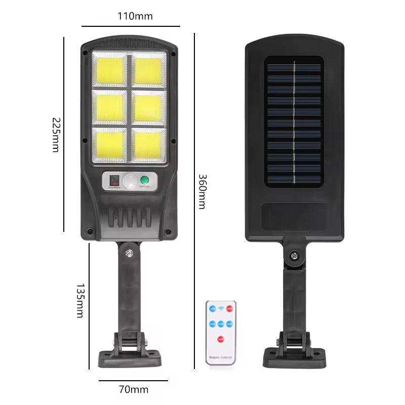 Lampă Solară LED cu Telecomandă – Iluminare Puternică pentru Exterior