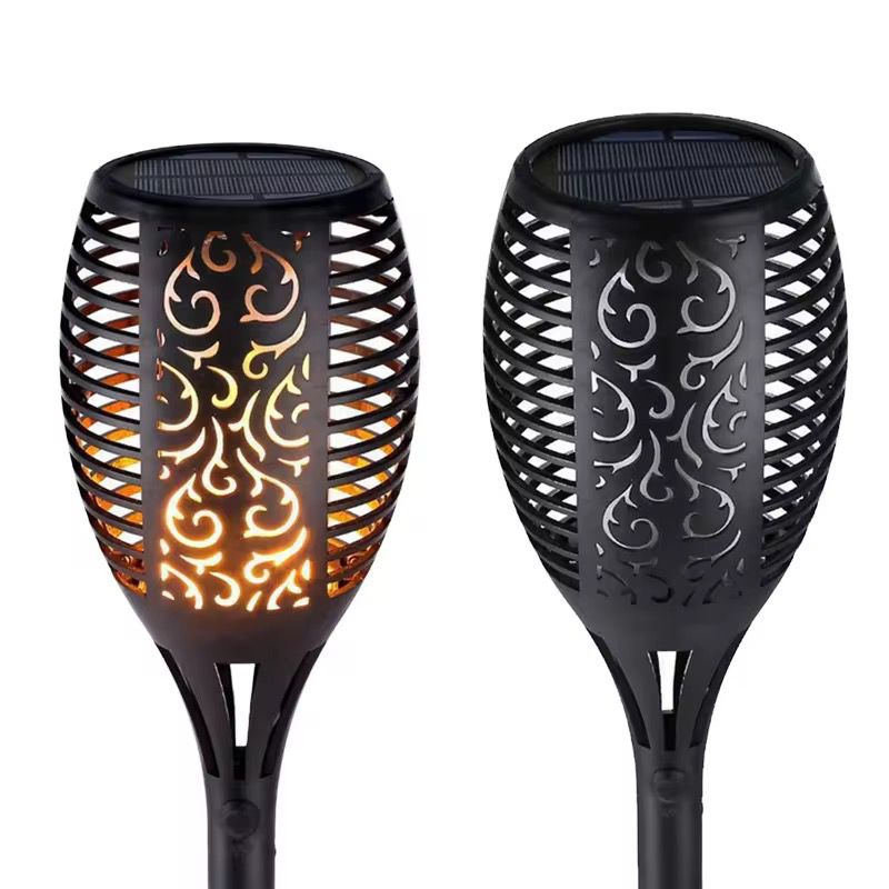 Lampă Solară LED Tip Torță – Iluminare Decorativă pentru Grădină și Curte- SET 4 BUCATI