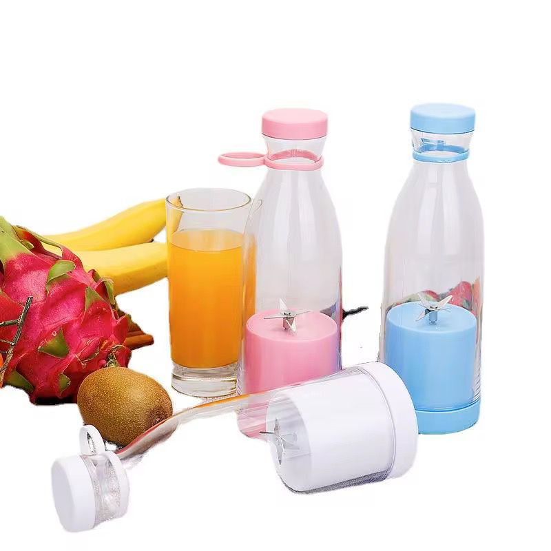 Mini blender portabil cu pahar 420 ml -2 BUC