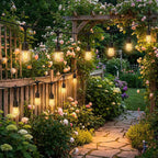 Ghirlandă Luminoasă 20 m – 40 Becuri LED cu Lumină Caldă