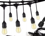 Ghirlandă Luminoasă 20 m – 40 Becuri LED cu Lumină Caldă