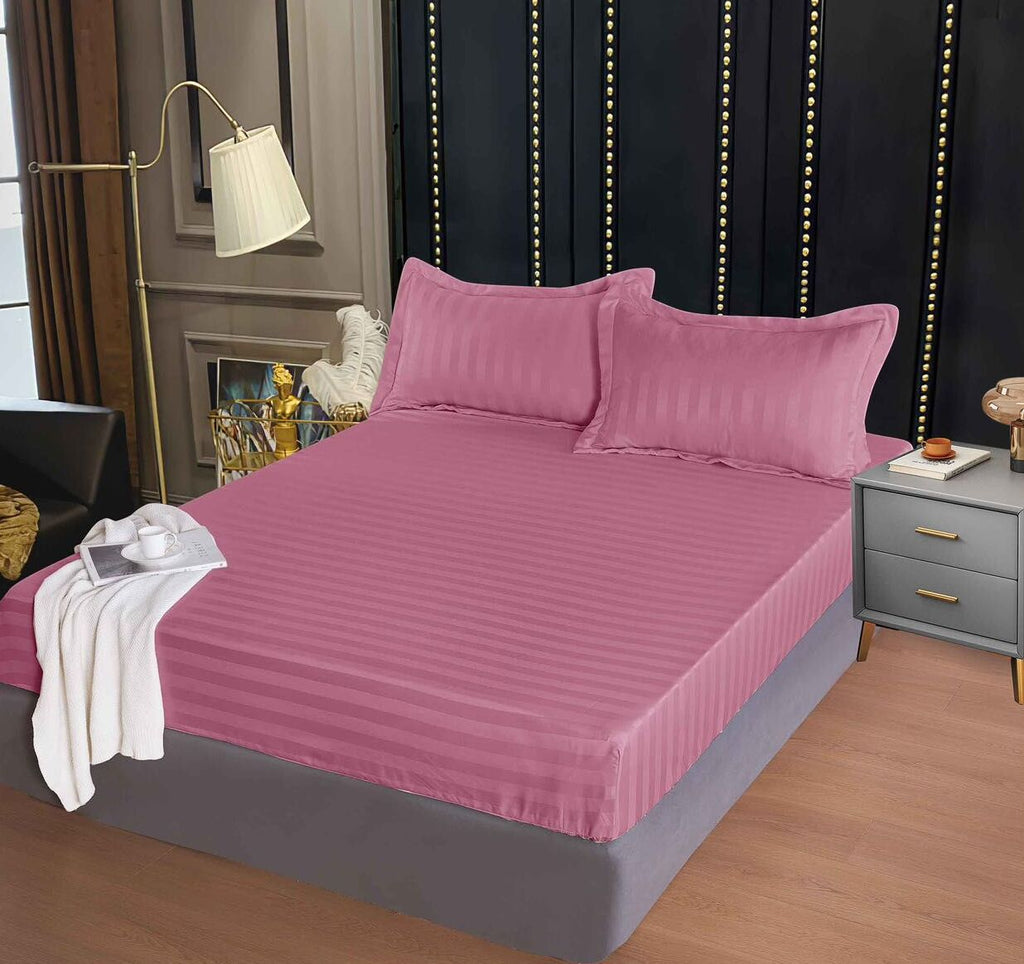 Husă cu elastic pentru Saltea + 2 Fețe de Pernă – Set Complet, Material Moale și Rezistent