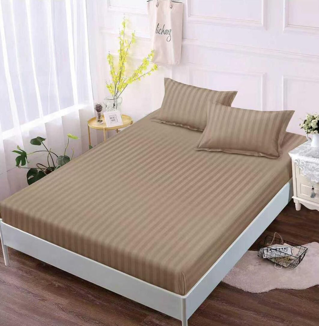 Husă cu elastic pentru Saltea + 2 Fețe de Pernă – Set Complet, Material Moale și Rezistent