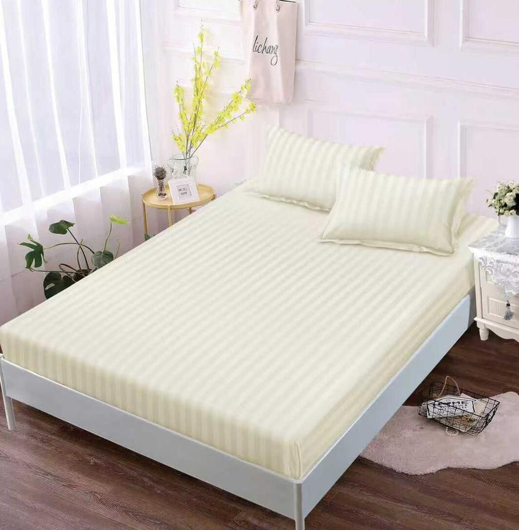 Husă cu elastic pentru Saltea + 2 Fețe de Pernă – Set Complet, Material Moale și Rezistent