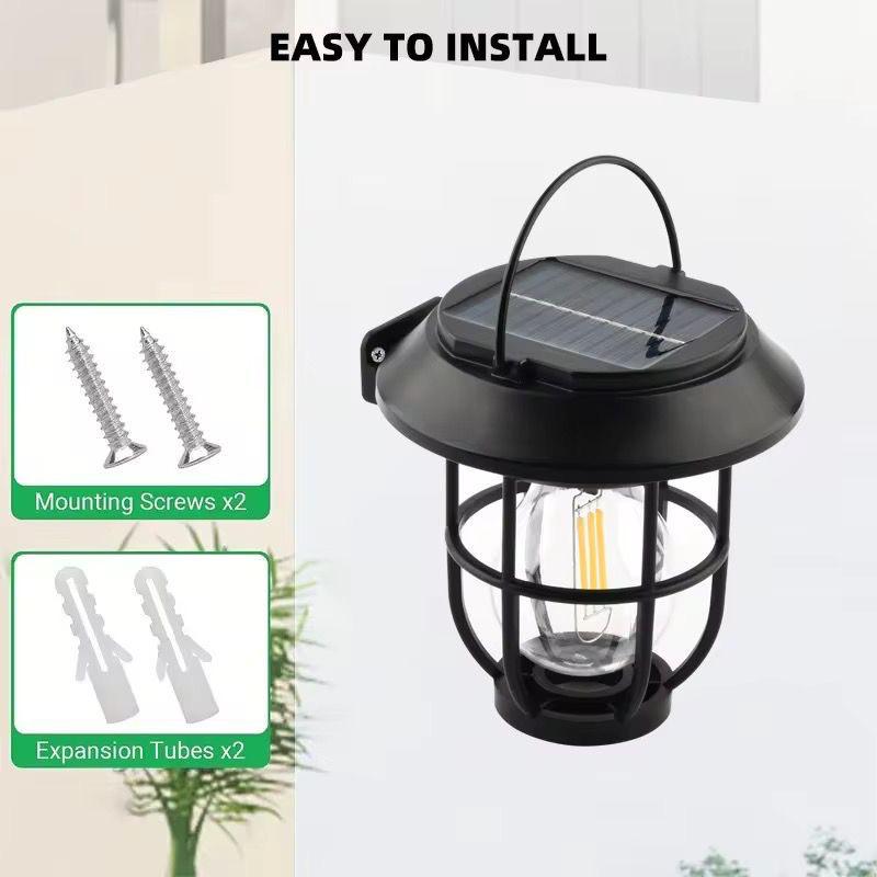 Lampă Solară LED Exterior 3 în 1 cu Senzor de Mișcare- 3 BUC
