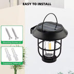 Lampă Solară LED Exterior 3 în 1 cu Senzor de Mișcare- 3 BUC