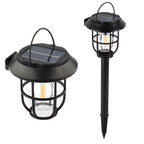Lampă Solară LED Exterior 3 în 1 cu Senzor de Mișcare- 3 BUC