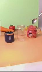 Blender Portabil Reîncărcabil cu Pahar Cadou